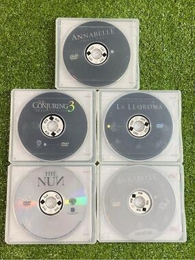 Lot Of 5 Horror Movie DVD’s